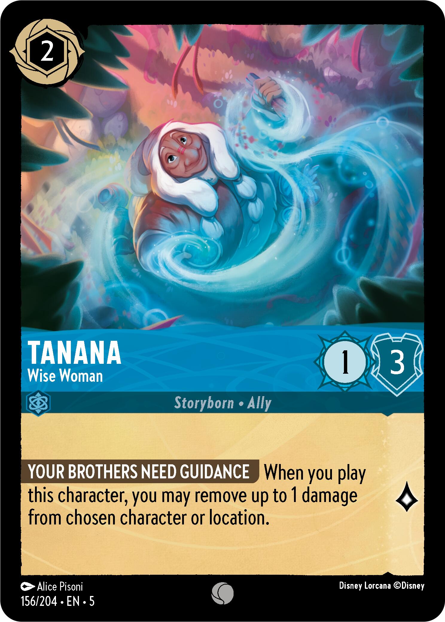 Tanana - Wise Woman (156/204) [Shimmering Skies] | Deep Dive Games St. Marys