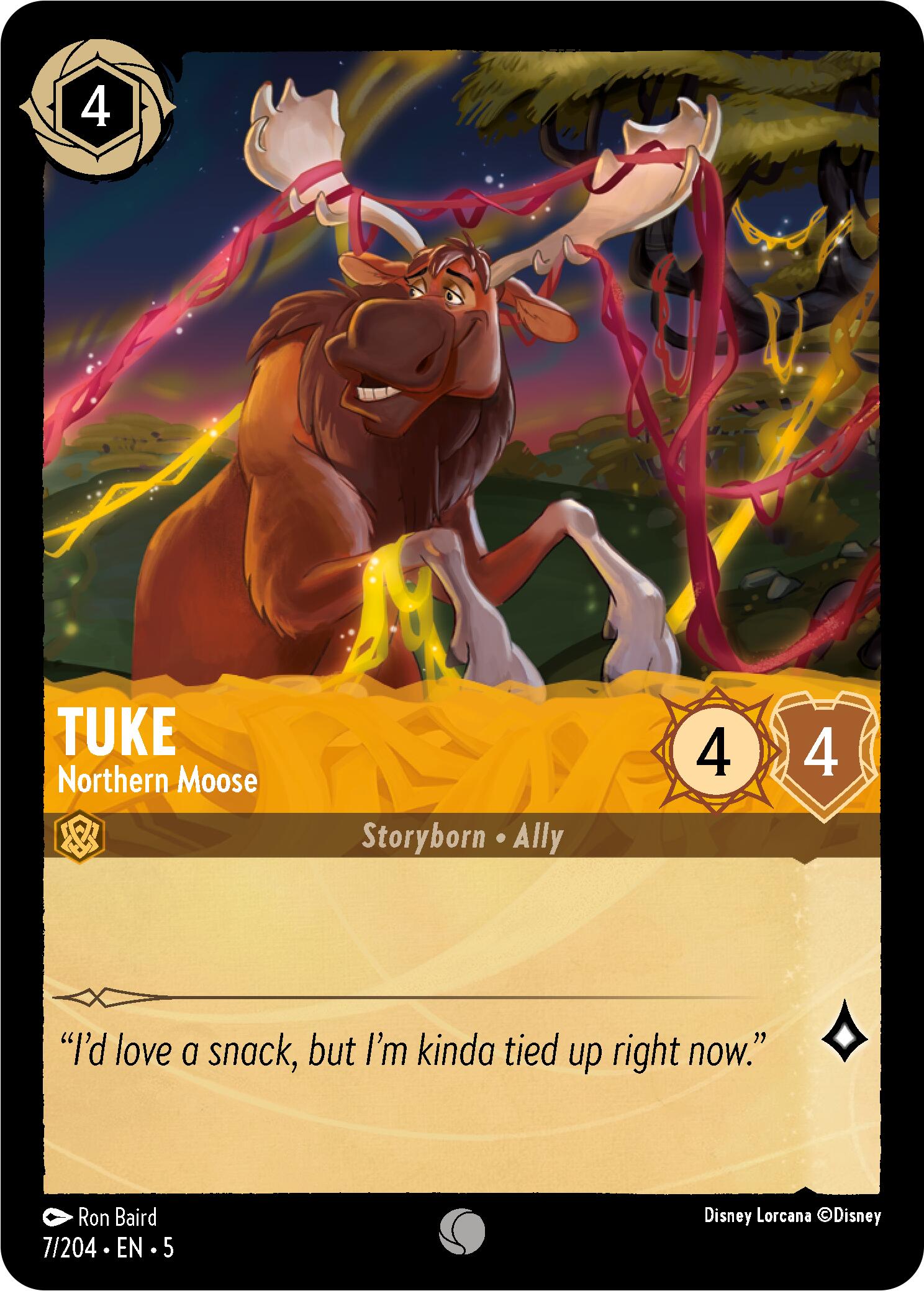 Tuke - Northern Moose (7/204) [Shimmering Skies] | Deep Dive Games St. Marys