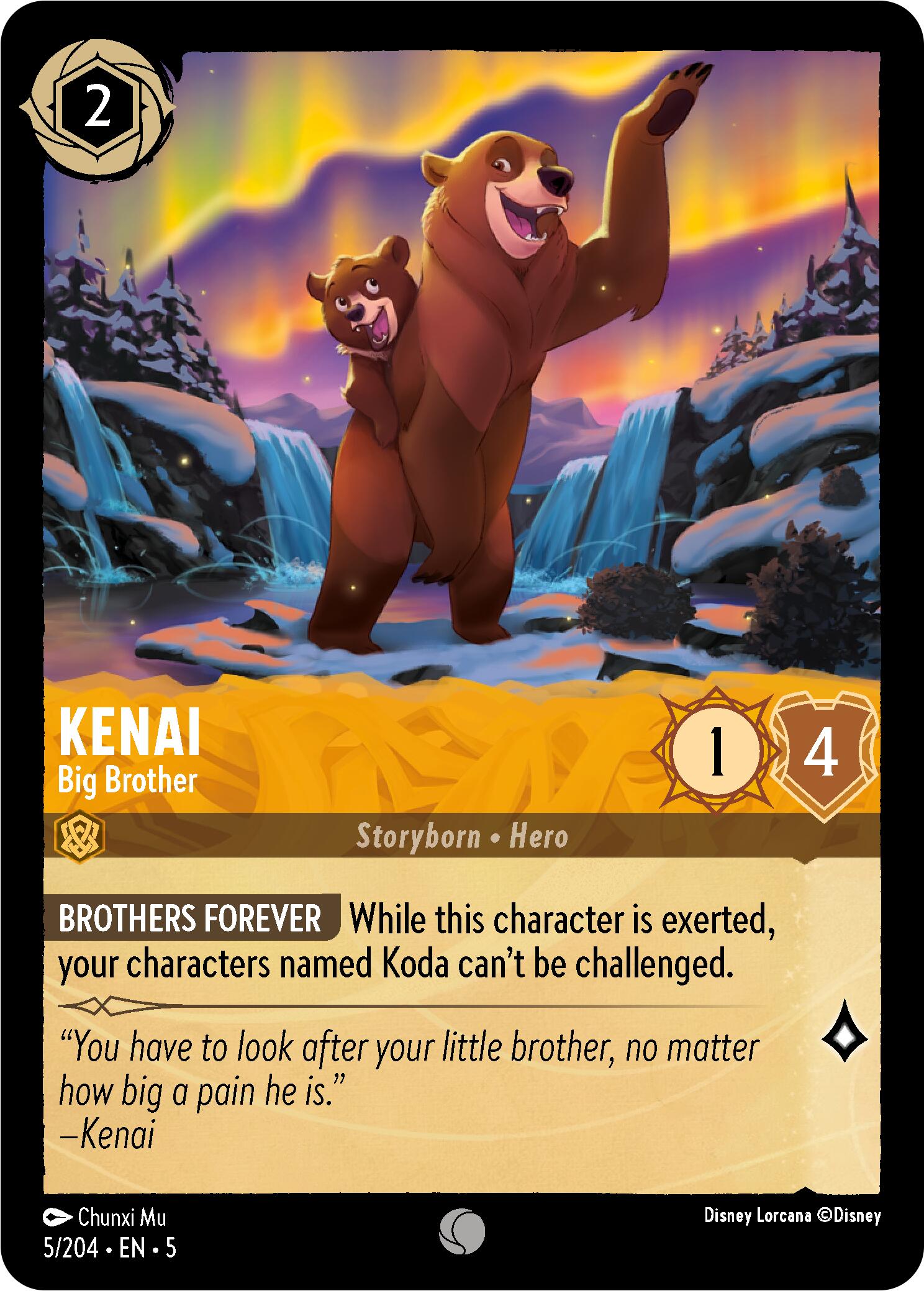 Kenai - Big Brother (5/204) [Shimmering Skies] | Deep Dive Games St. Marys