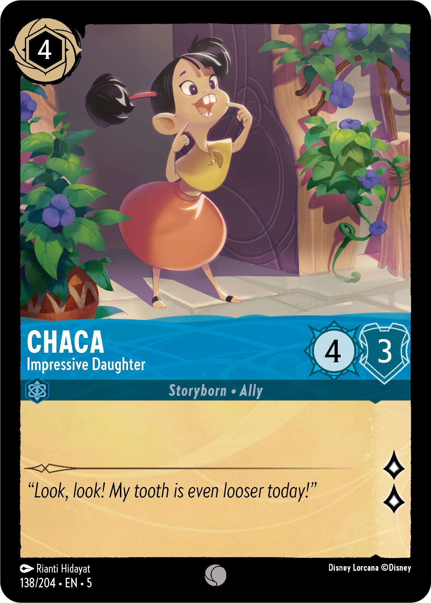 Chaca - Impresive Daughter (138/204) [Shimmering Skies] | Deep Dive Games St. Marys