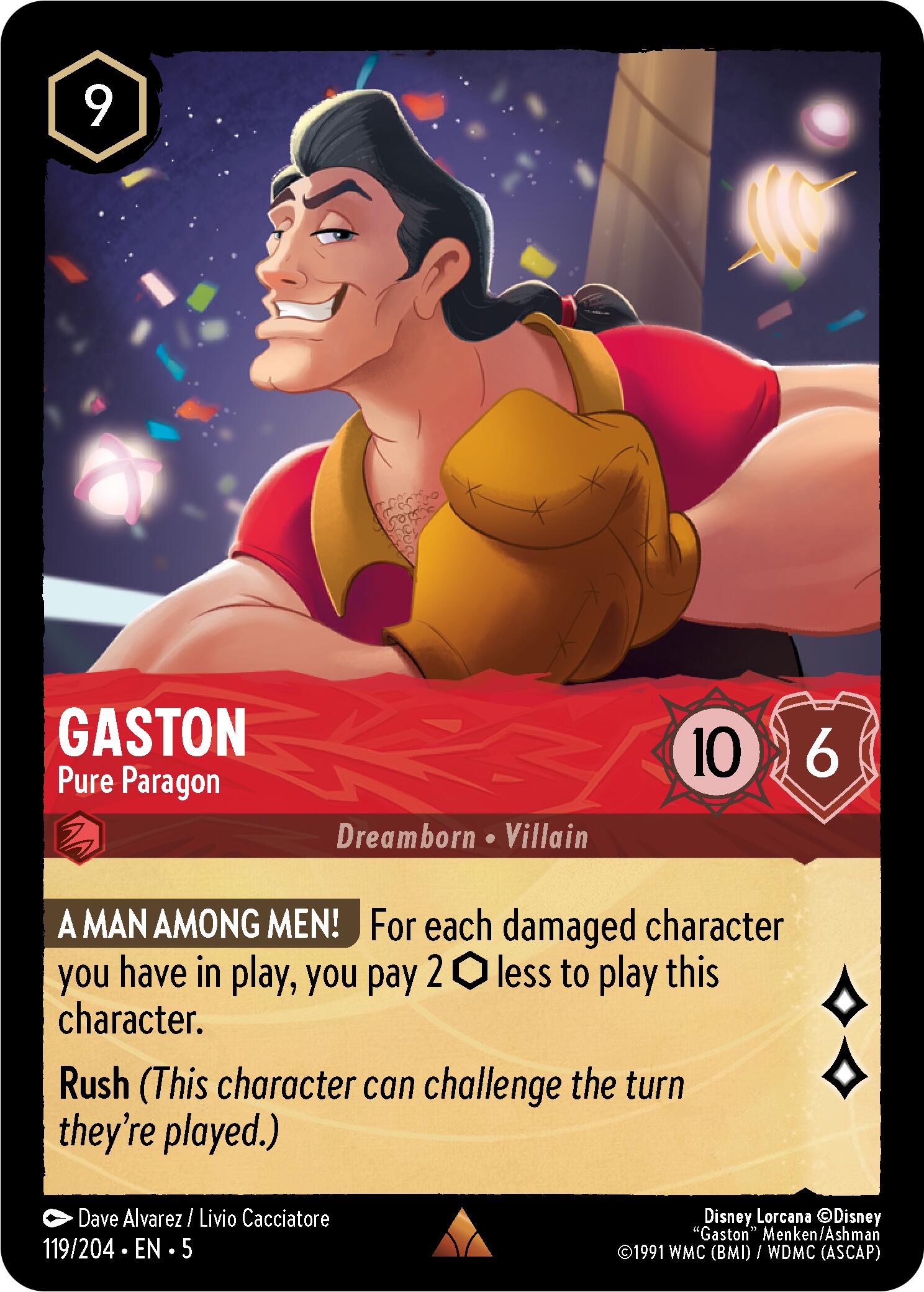 Gaston - Pure Paragon (119/204) [Shimmering Skies] | Deep Dive Games St. Marys