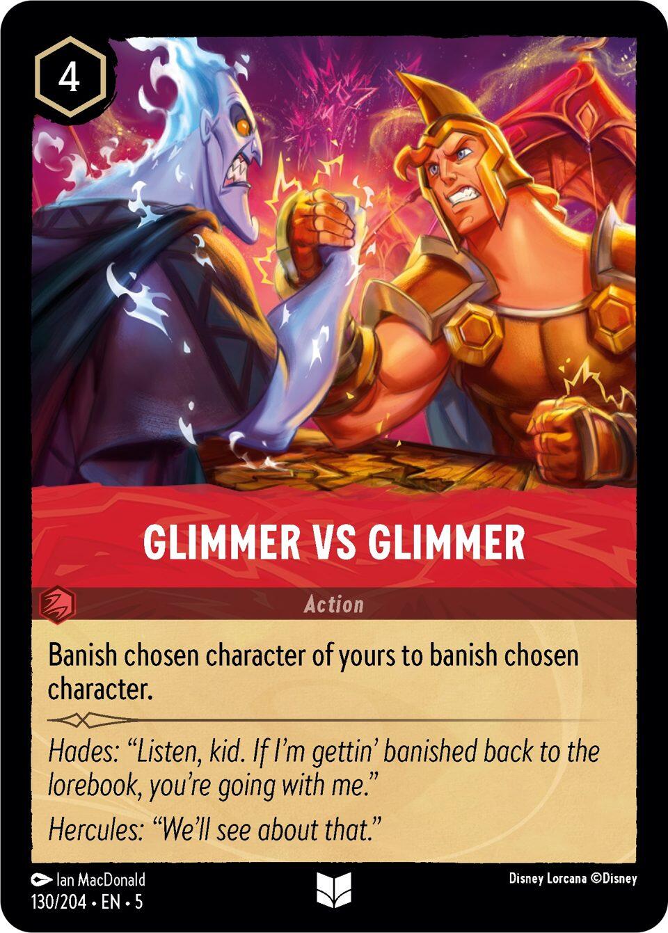 Glimmer vs Glimmer (130/204) [Shimmering Skies] | Deep Dive Games St. Marys