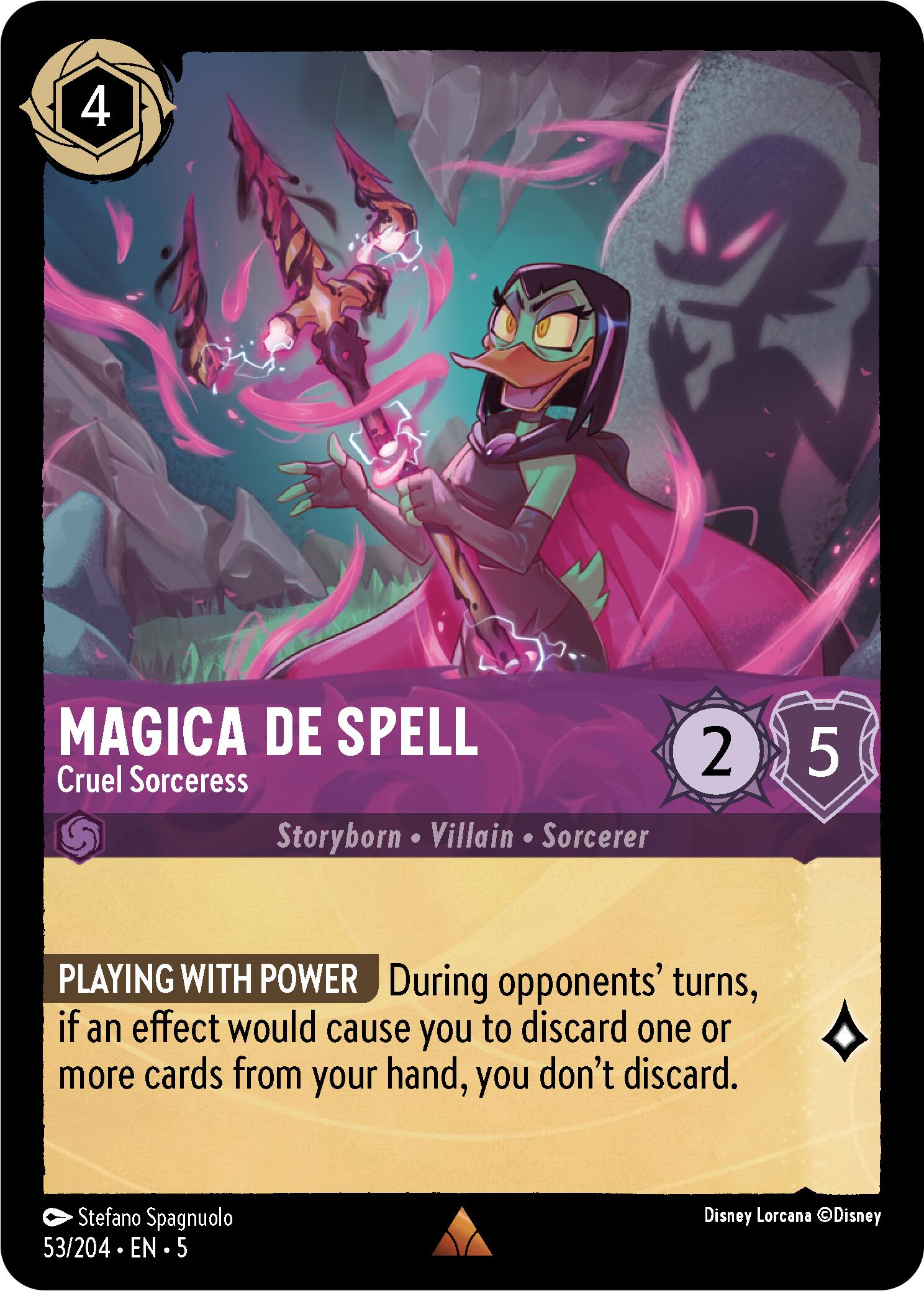 Magica De Spell - Cruel Sorceress (53/204) [Shimmering Skies] | Deep Dive Games St. Marys