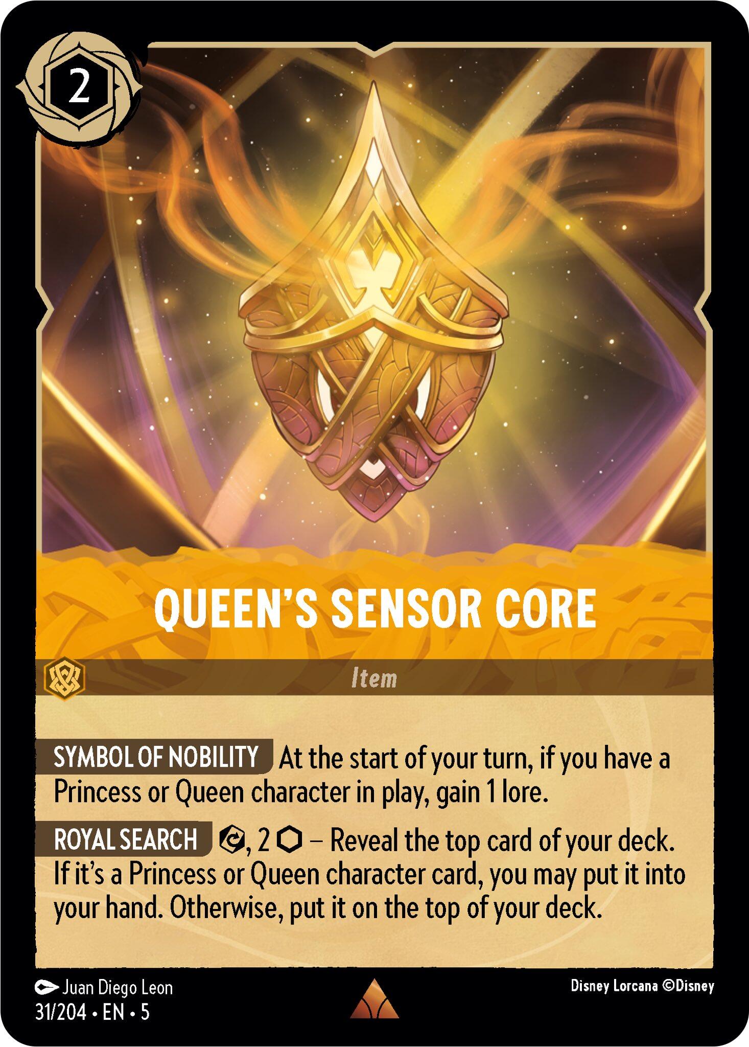 Queen's Sensor Core (31/204) [Shimmering Skies] | Deep Dive Games St. Marys