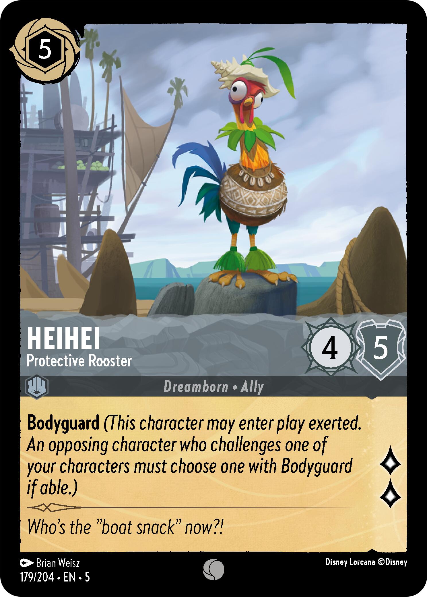 HeiHei - Protective Rooster (179/204) [Shimmering Skies] | Deep Dive Games St. Marys