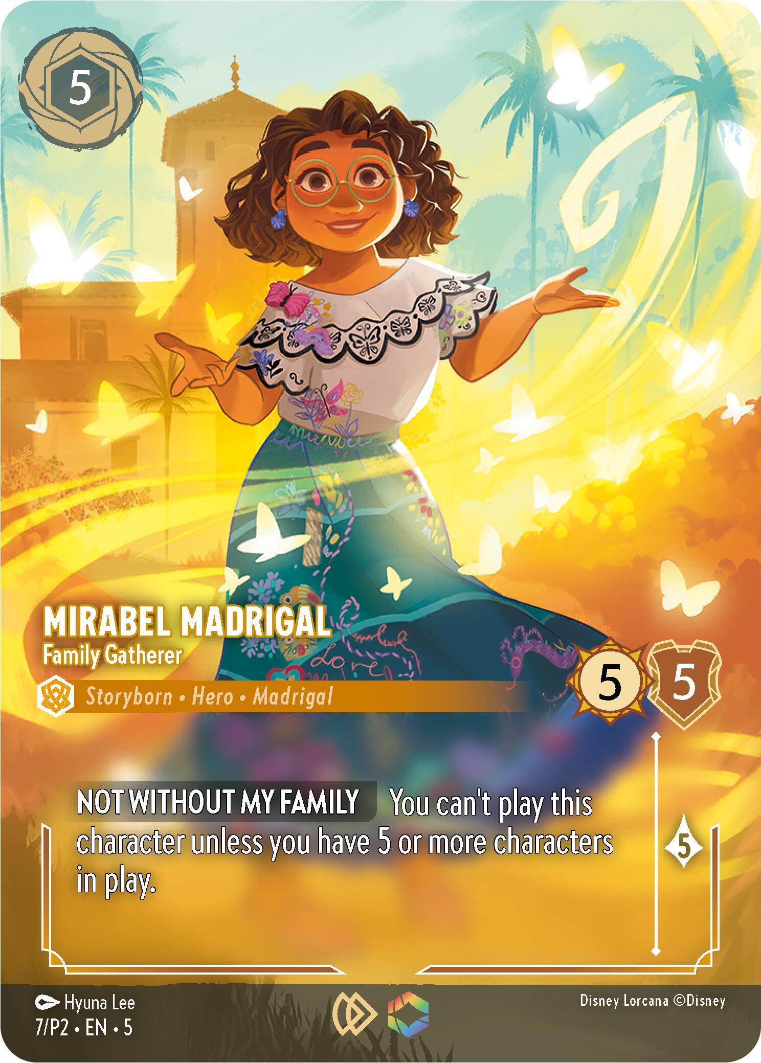 Mirabel Madrigal - Family Gatherer (Store Championship) (7) [Promo Cards] | Deep Dive Games St. Marys