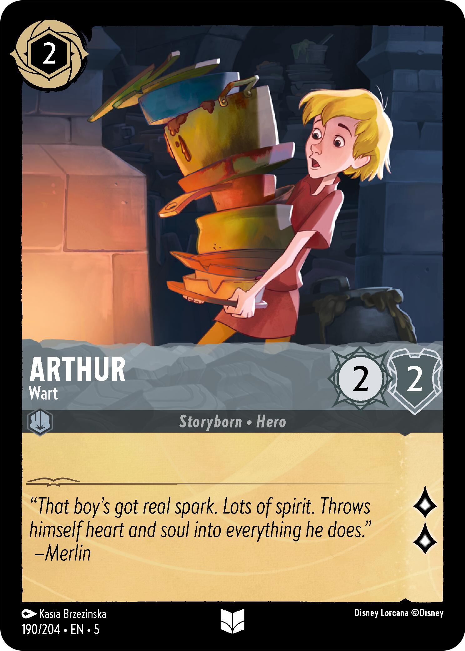 Arthur - Wart (190/204) [Shimmering Skies] | Deep Dive Games St. Marys
