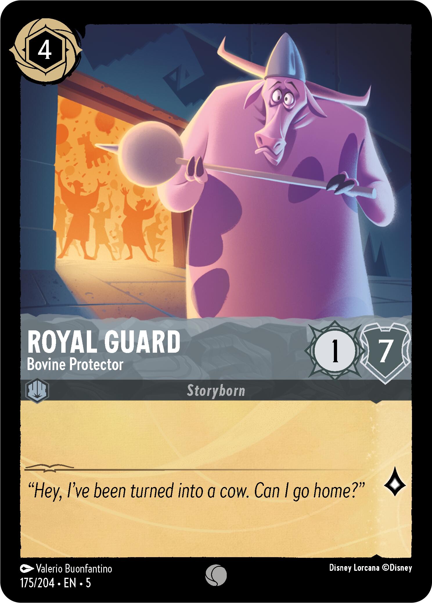 Royal Guard - Bovine Protector (175/204) [Shimmering Skies] | Deep Dive Games St. Marys
