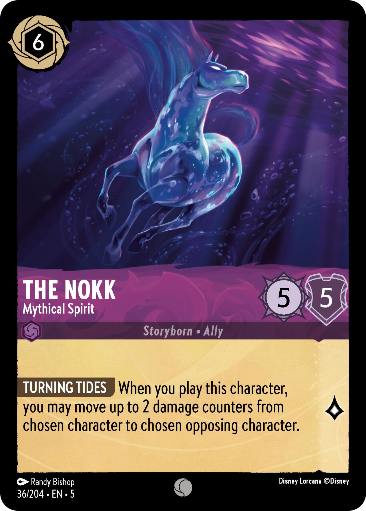 The Nokk - Mythical Spirit (36/204) [Shimmering Skies] | Deep Dive Games St. Marys