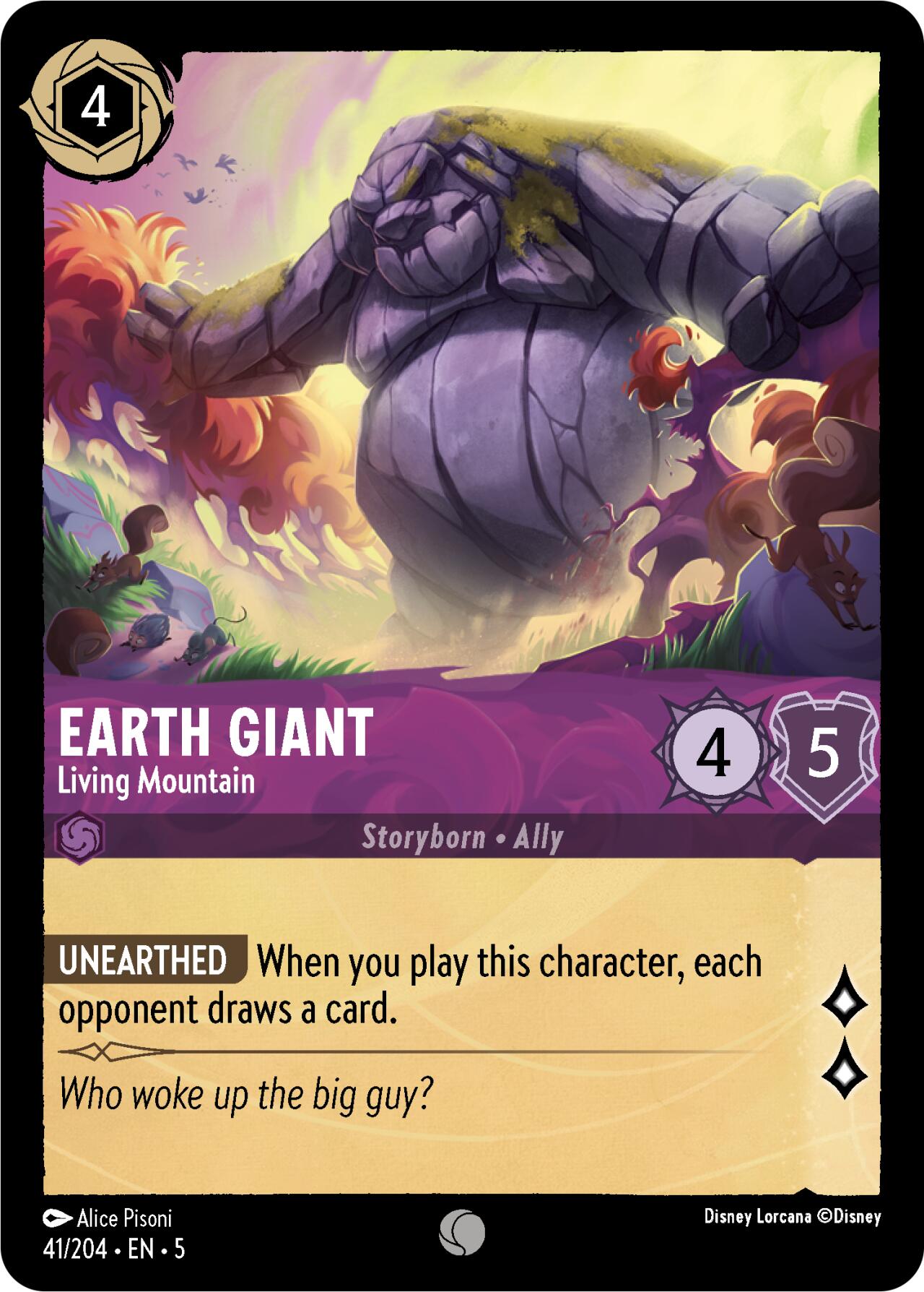 Earth Giant - Living Mountain (41/204) [Shimmering Skies] | Deep Dive Games St. Marys