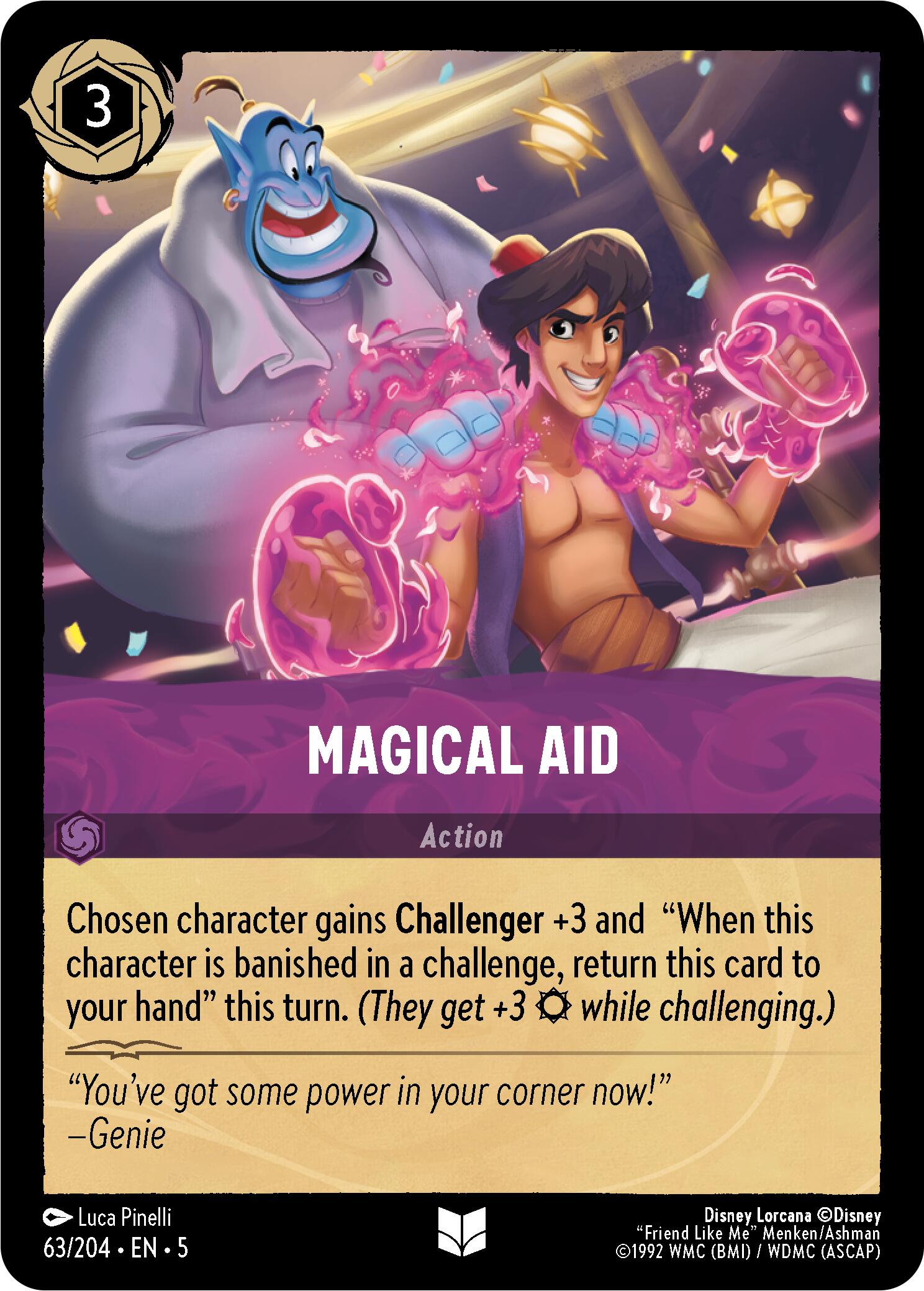 Magical Aid (63/204) [Shimmering Skies] | Deep Dive Games St. Marys