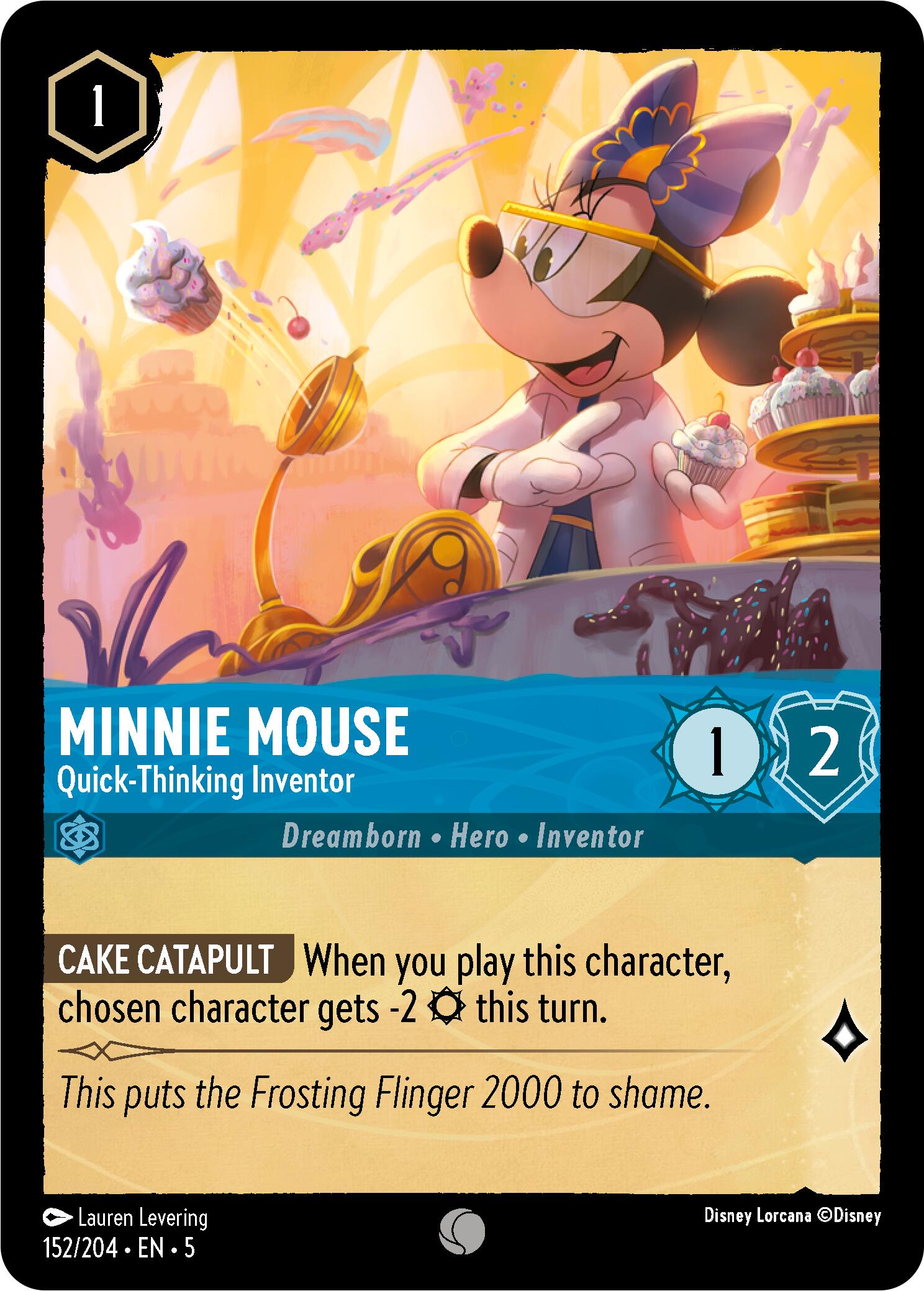 Minnie Mouse - Quick-Thinking Inventor (152/204) [Shimmering Skies] | Deep Dive Games St. Marys