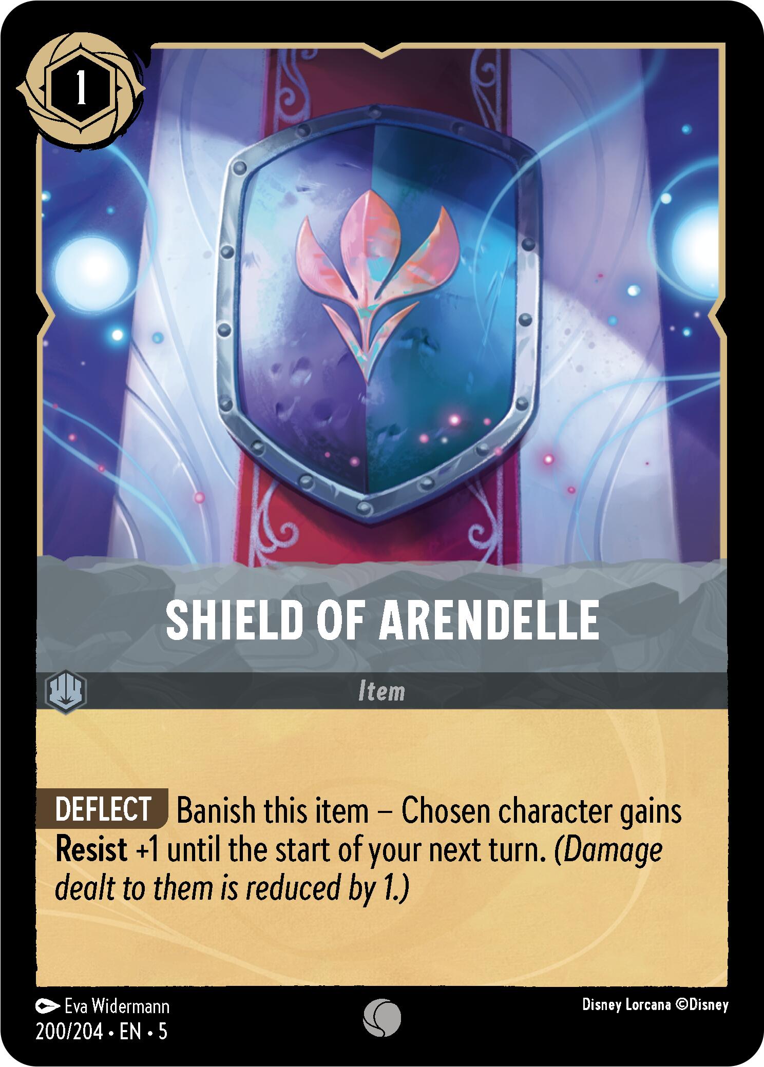 Shield of Arendelle (200/204) [Shimmering Skies] | Deep Dive Games St. Marys