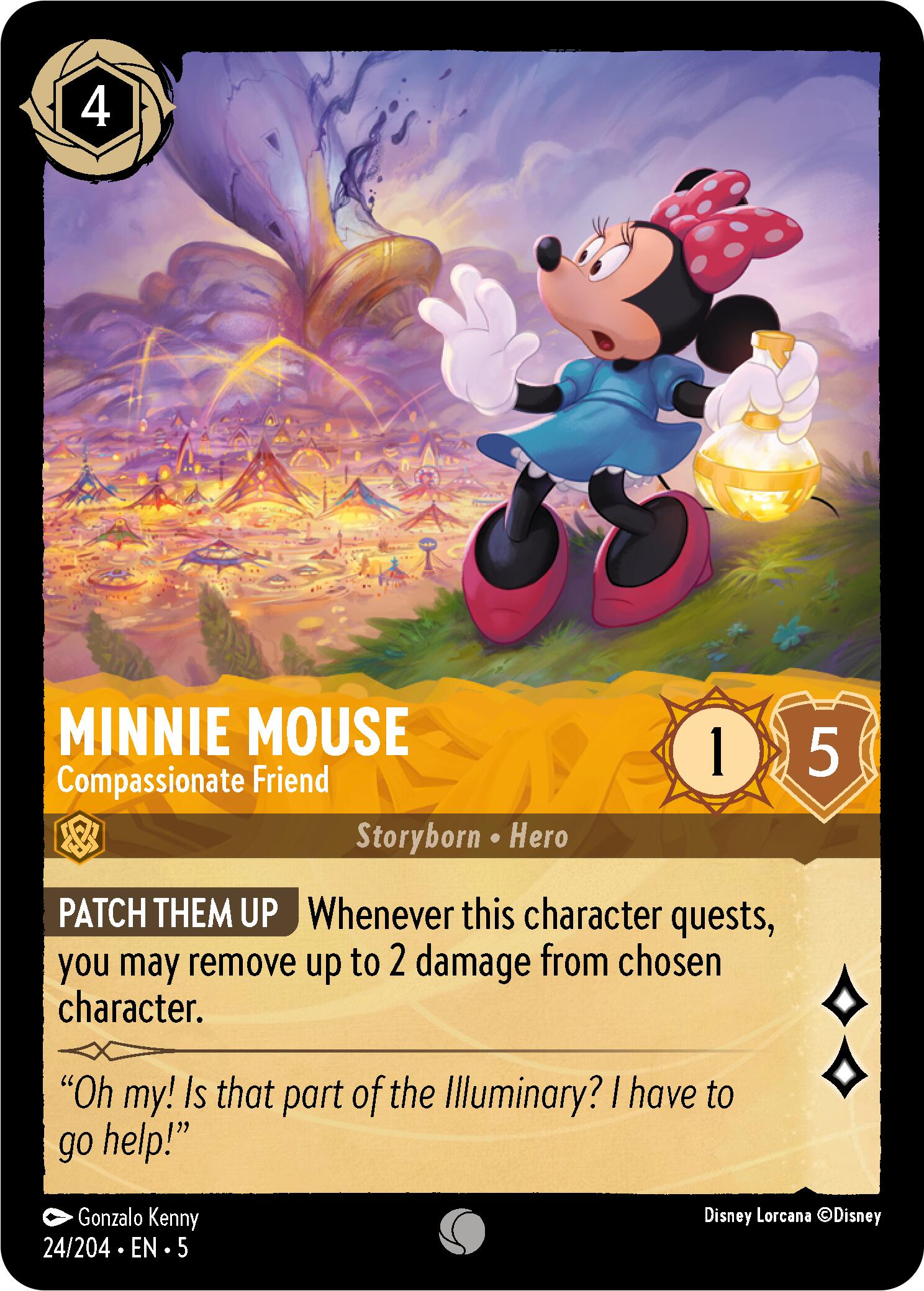 Minnie Mouse - Compassionate Friend (24/204) [Shimmering Skies] | Deep Dive Games St. Marys