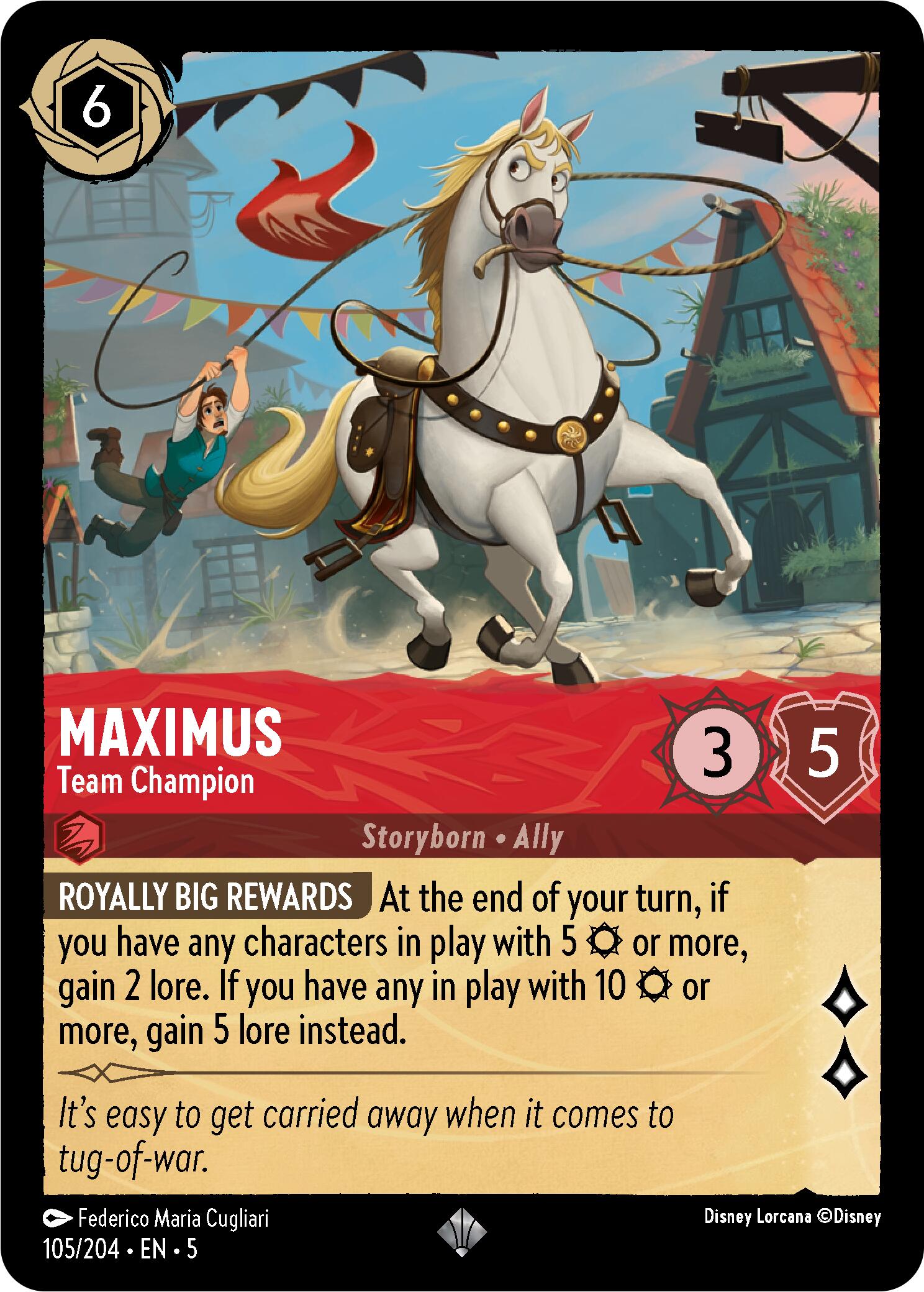 Maximus - Team Champion (105/204) [Shimmering Skies] | Deep Dive Games St. Marys