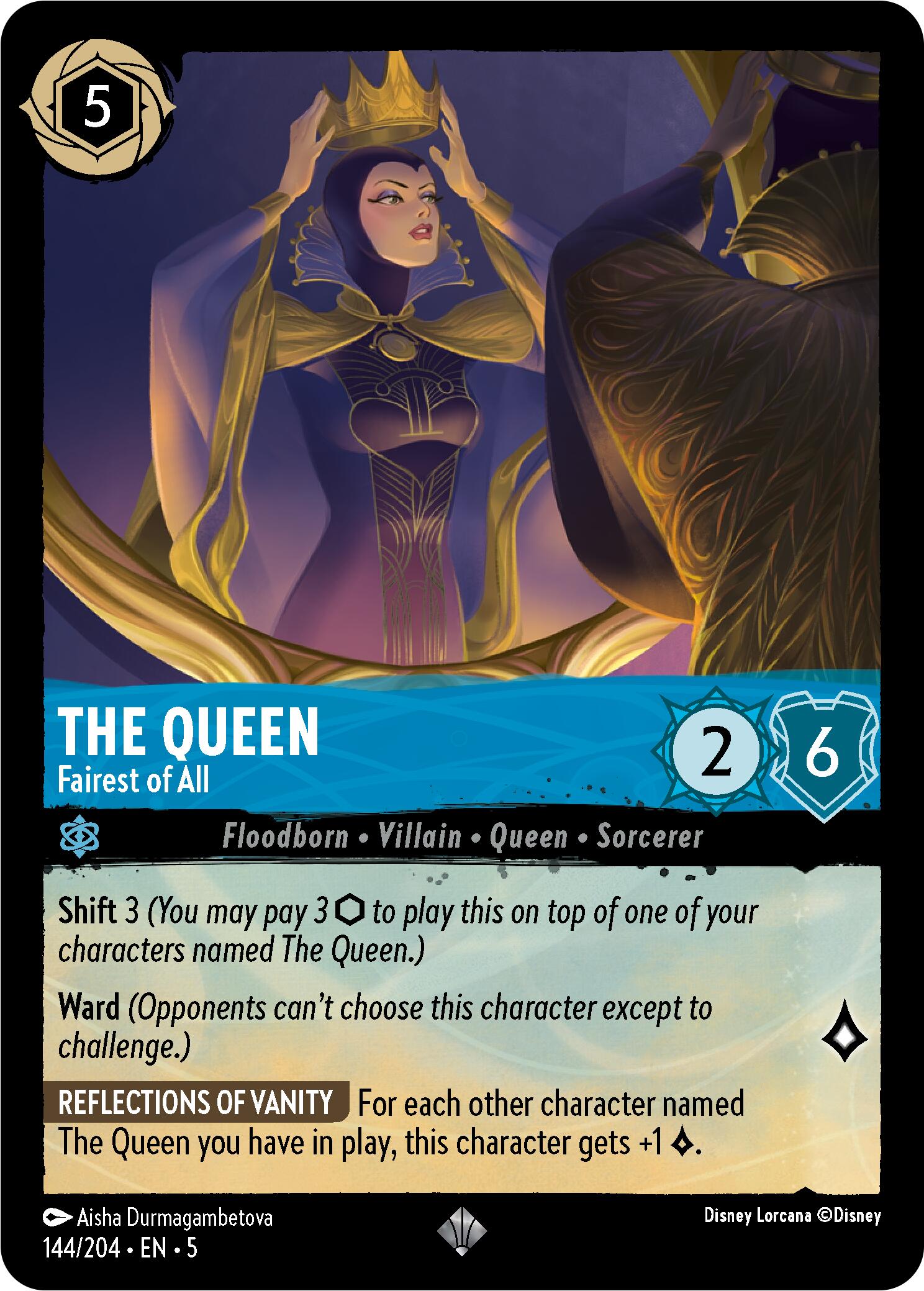 The Queen - Fairest of All (144/204) [Shimmering Skies] | Deep Dive Games St. Marys