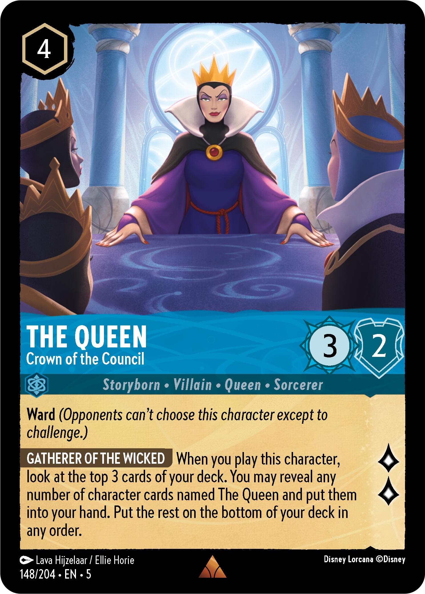 The Queen - Crown of the Council (148/204) [Shimmering Skies] | Deep Dive Games St. Marys