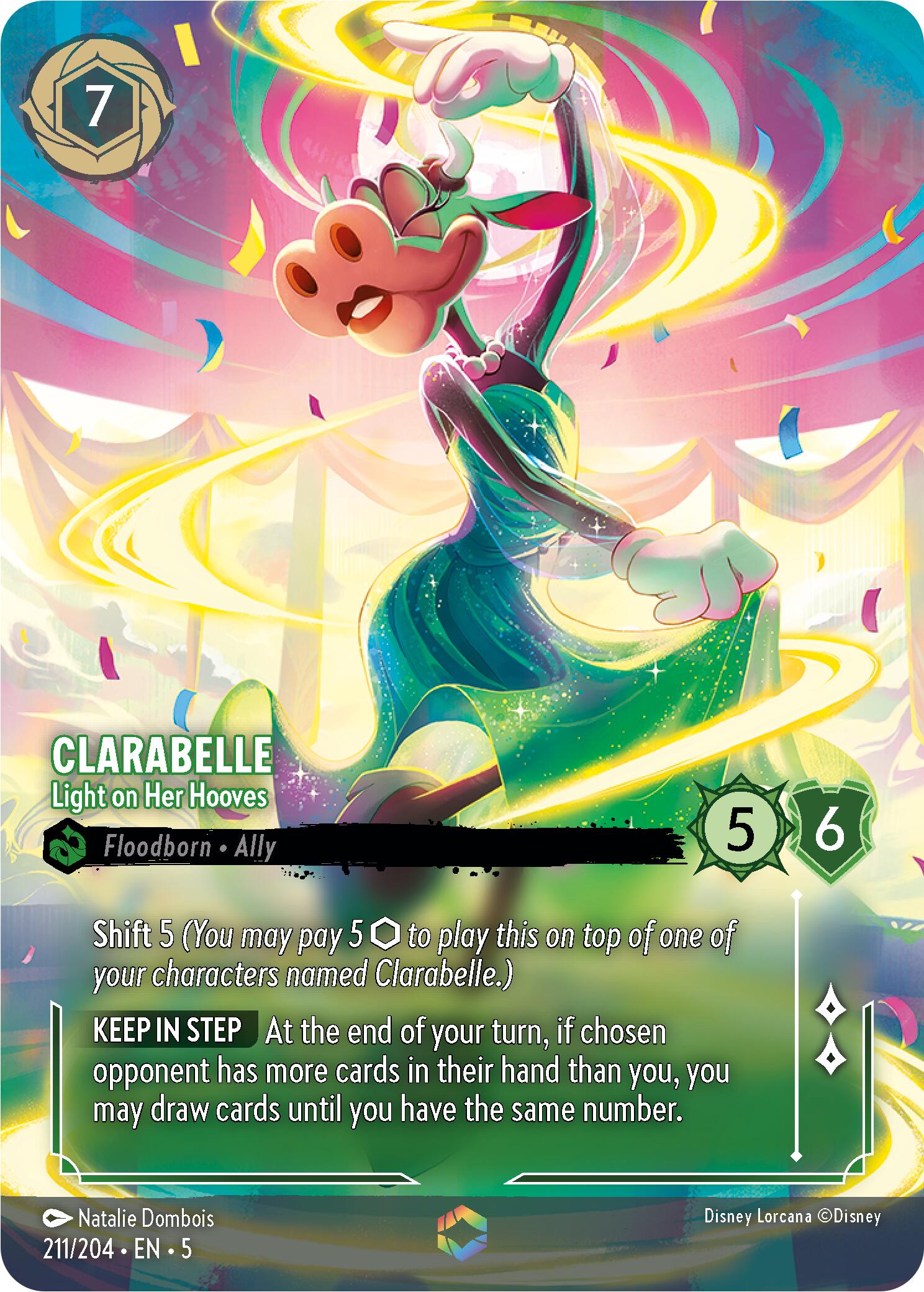 Clarabelle - Light on Her Hooves (Enchanted) (211/204) [Shimmering Skies] | Deep Dive Games St. Marys