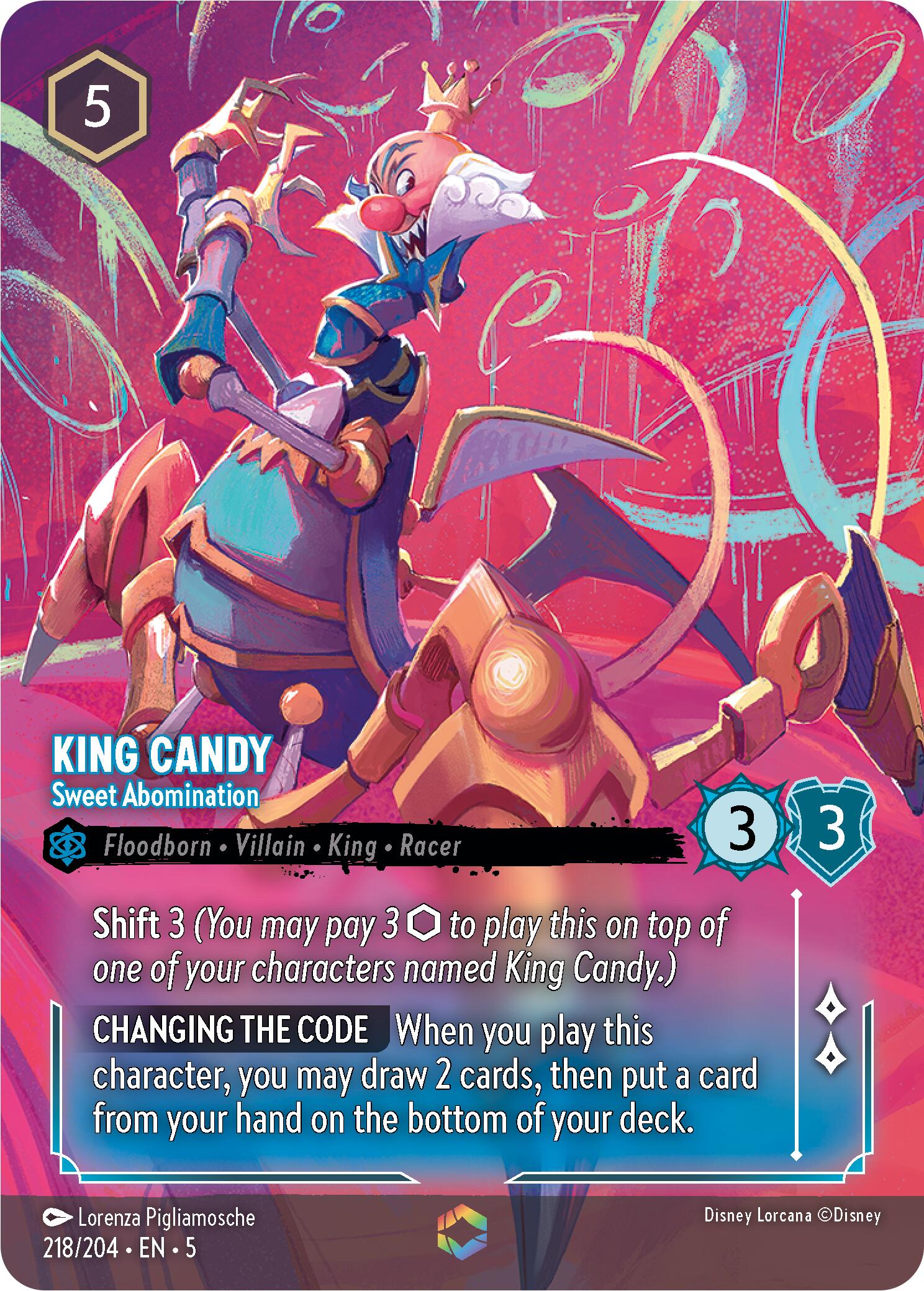 King Candy - Sweet Abomination (Enchanted) (218/204) [Shimmering Skies] | Deep Dive Games St. Marys