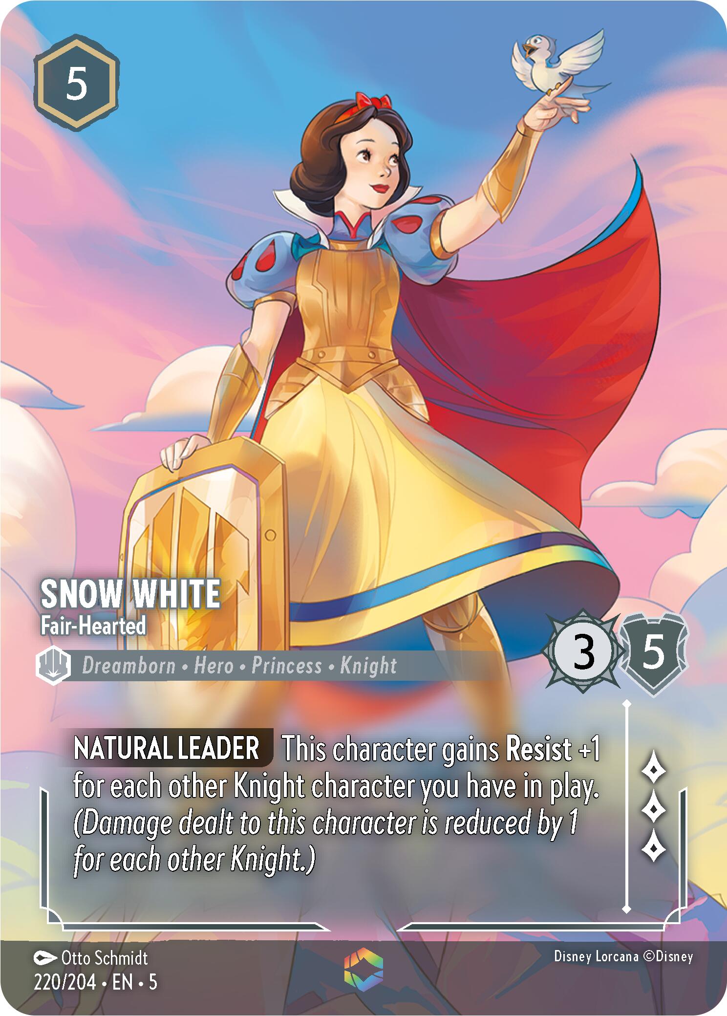 Snow White - Fair-Hearted (Enchanted) (220/204) [Shimmering Skies] | Deep Dive Games St. Marys