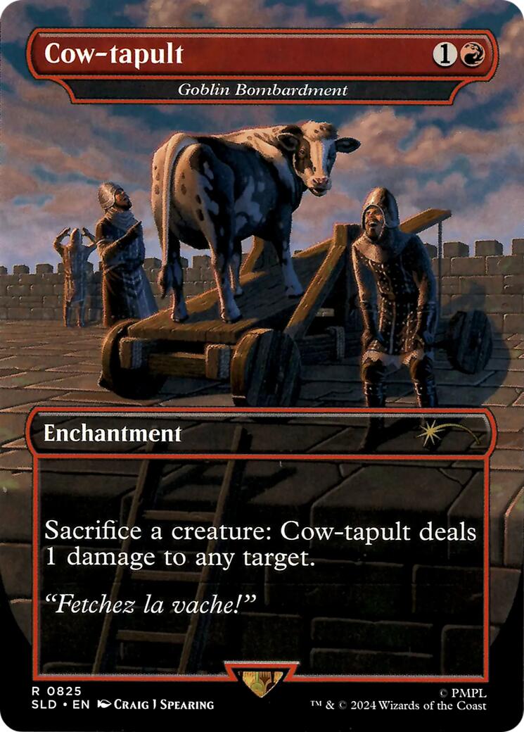 Cow-tapult - Goblin Bombardment [Secret Lair Drop Series] | Deep Dive Games St. Marys