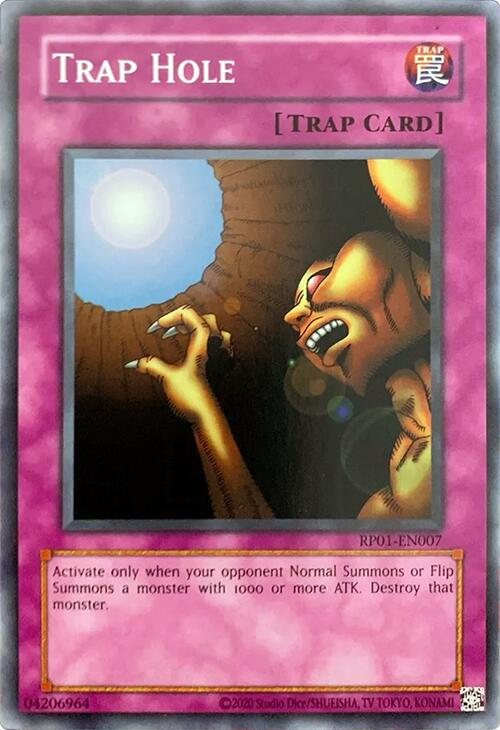 Trap Hole [RP01-EN007] Common | Deep Dive Games St. Marys