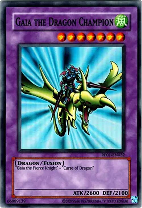 Gaia the Dragon Champion [RP01-EN022] Super Rare | Deep Dive Games St. Marys
