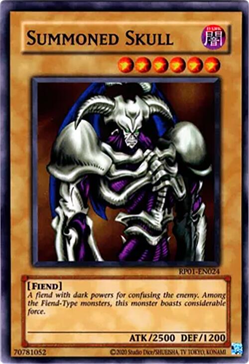 Summoned Skull [RP01-EN024] Super Rare | Deep Dive Games St. Marys