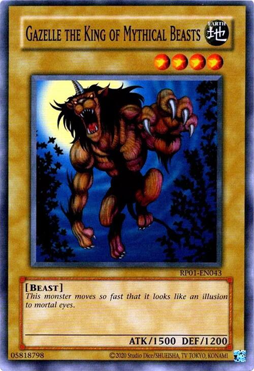 Gazelle the King of Mythical Beasts [RP01-EN043] Common | Deep Dive Games St. Marys