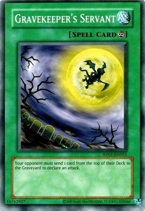 Gravekeeper's Servant [RP01-EN055] Common | Deep Dive Games St. Marys