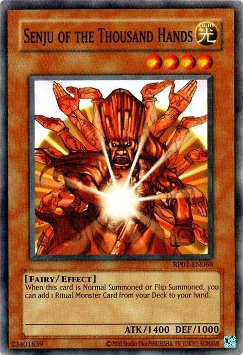 Senju of the Thousand Hands [RP01-EN068] Common | Deep Dive Games St. Marys