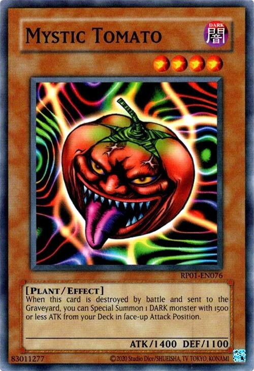 Mystic Tomato [RP01-EN076] Common | Deep Dive Games St. Marys