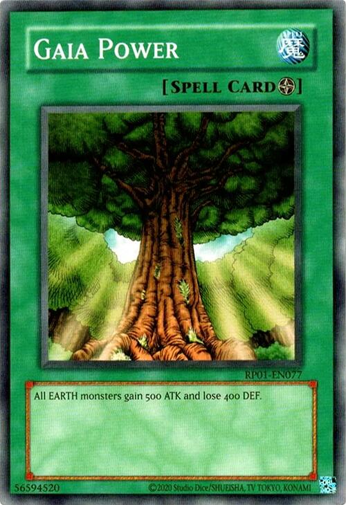 Gaia Power [RP01-EN077] Common | Deep Dive Games St. Marys