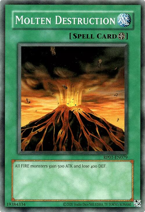 Molten Destruction [RP01-EN079] Common | Deep Dive Games St. Marys