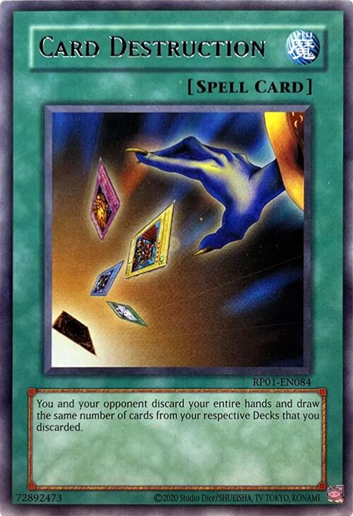 Card Destruction [RP01-EN084] Rare | Deep Dive Games St. Marys
