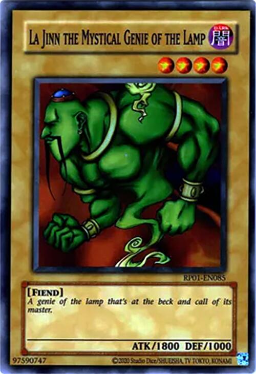 La Jinn the Mystical Genie of the Lamp [RP01-EN085] Super Rare | Deep Dive Games St. Marys