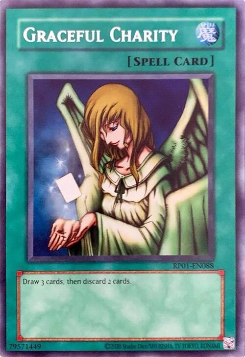 Graceful Charity [RP01-EN088] Rare | Deep Dive Games St. Marys