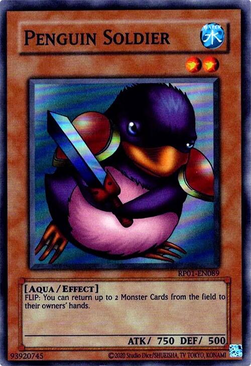 Penguin Soldier [RP01-EN089] Super Rare | Deep Dive Games St. Marys