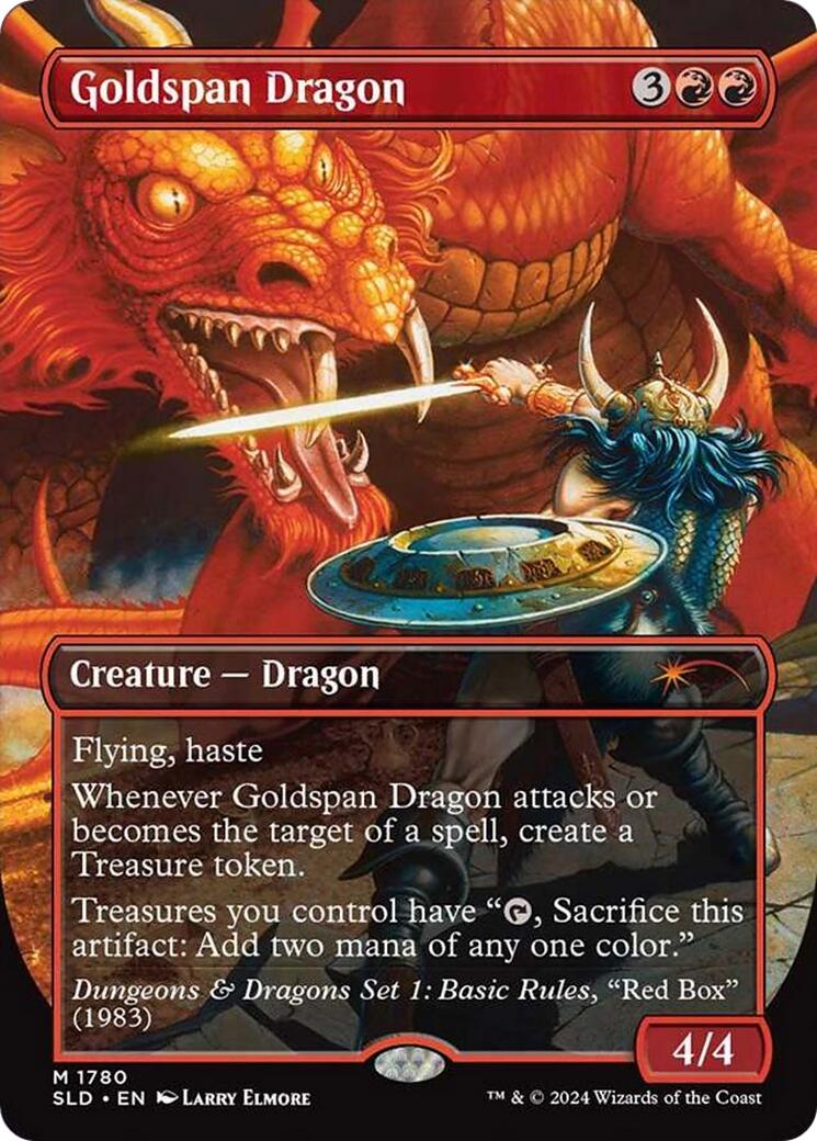 Goldspan Dragon [Secret Lair Drop Series] | Deep Dive Games St. Marys
