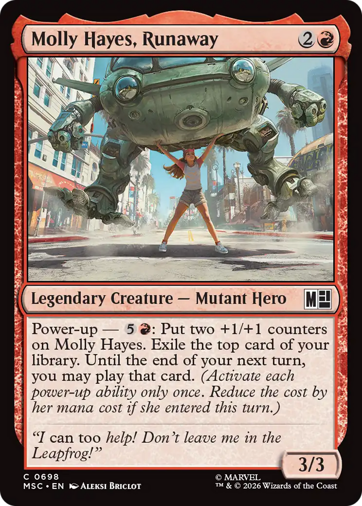 Molly Hayes, Runaway [Marvel Super Heroes Commander] | Deep Dive Games St. Marys
