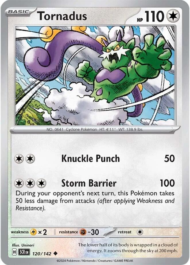 Tornadus (120/142) [Scarlet & Violet: Stellar Crown] | Deep Dive Games St. Marys