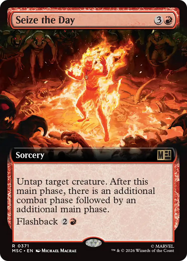 Seize the Day (Extended Art) [Marvel Super Heroes Commander] | Deep Dive Games St. Marys