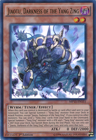 Jiaotu, Darkness of the Yang Zing [MP15-EN151] Ultra Rare | Deep Dive Games St. Marys
