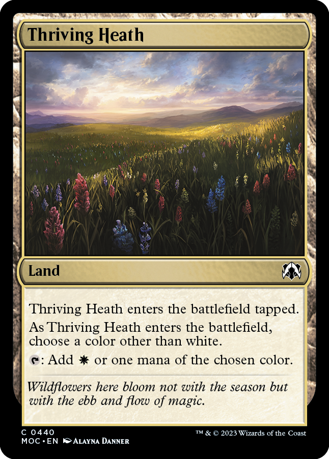 Thriving Heath [March of the Machine Commander] | Deep Dive Games St. Marys