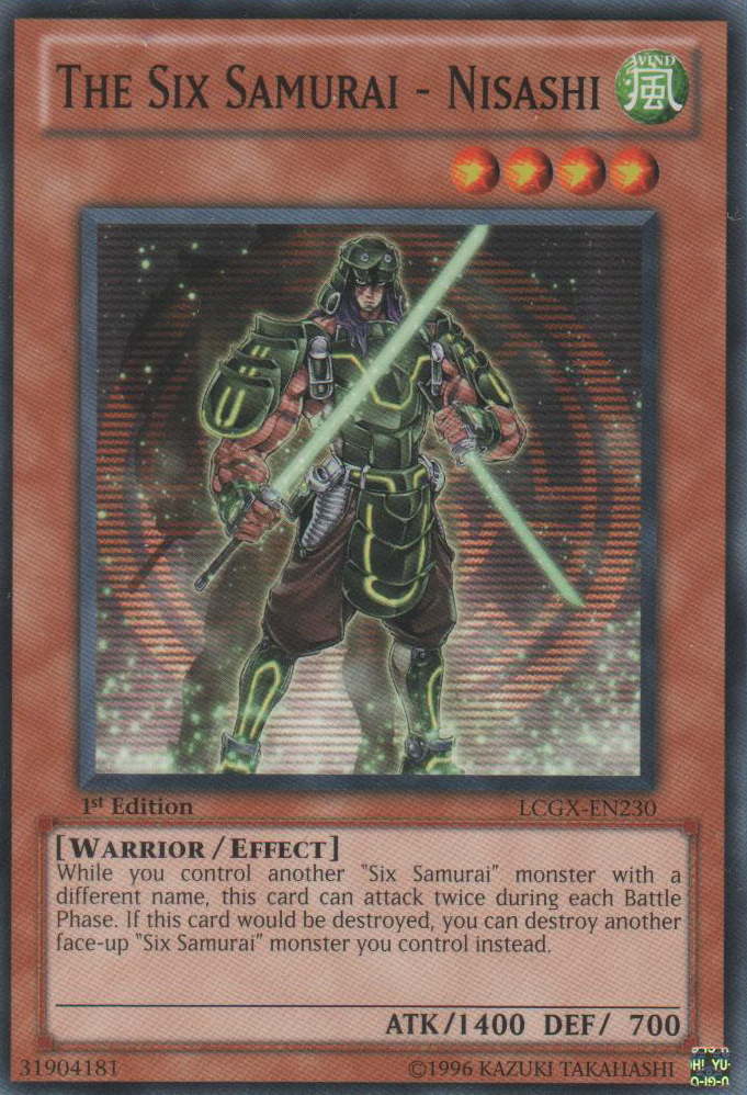 The Six Samurai - Nisashi [LCGX-EN230] Common | Deep Dive Games St. Marys