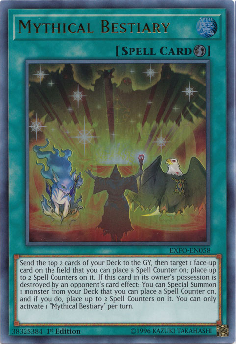 Mythical Bestiary [EXFO-EN058] Ultra Rare | Deep Dive Games St. Marys