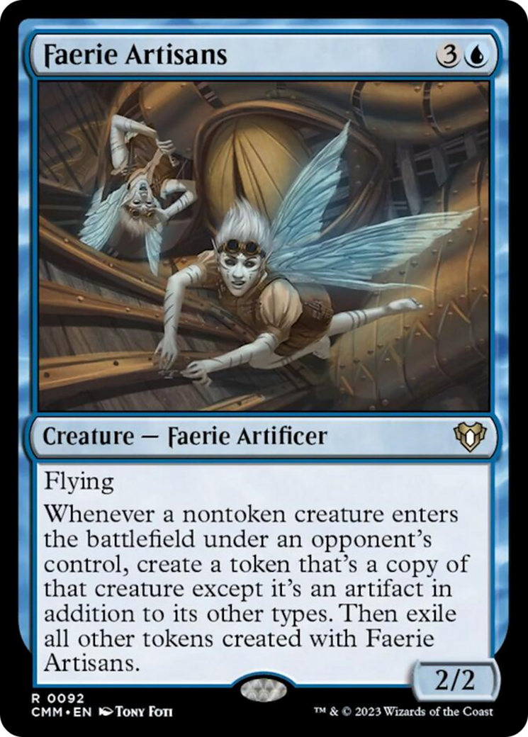 Faerie Artisans [Commander Masters] | Deep Dive Games St. Marys