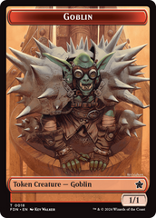 Goblin // Treasure Double-Sided Token [Foundations Tokens] | Deep Dive Games St. Marys