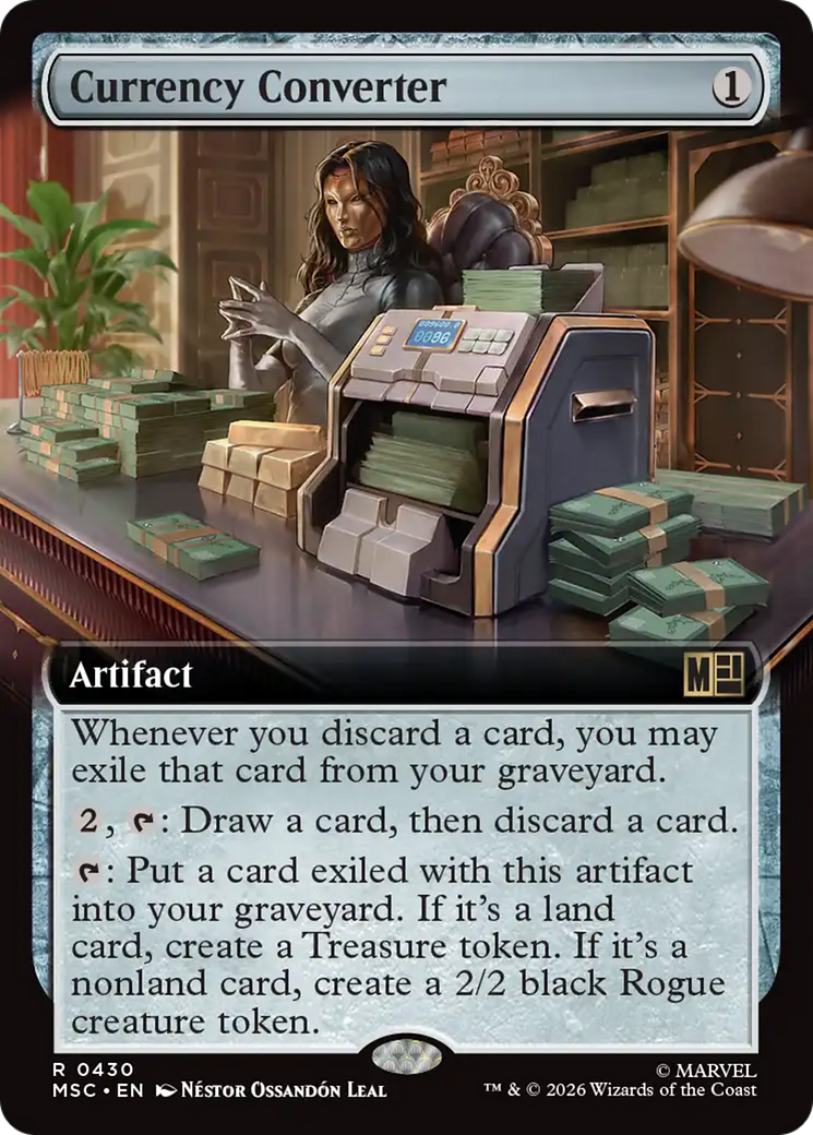 Currency Converter (Extended Art) [Marvel Super Heroes Commander] | Deep Dive Games St. Marys