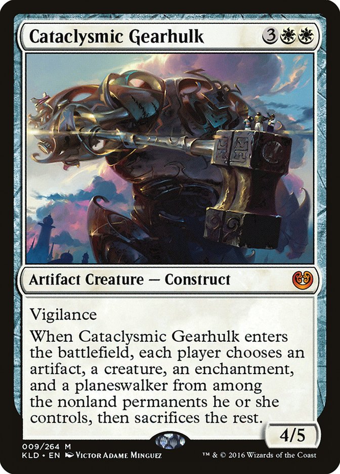 Cataclysmic Gearhulk [Kaladesh] | Deep Dive Games St. Marys